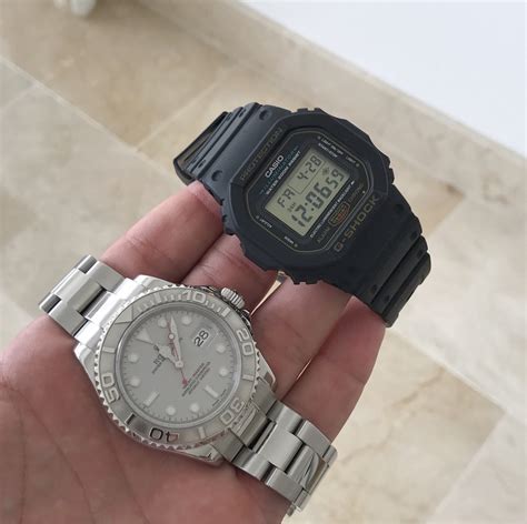 gshock vs rolex|better than a rolex.